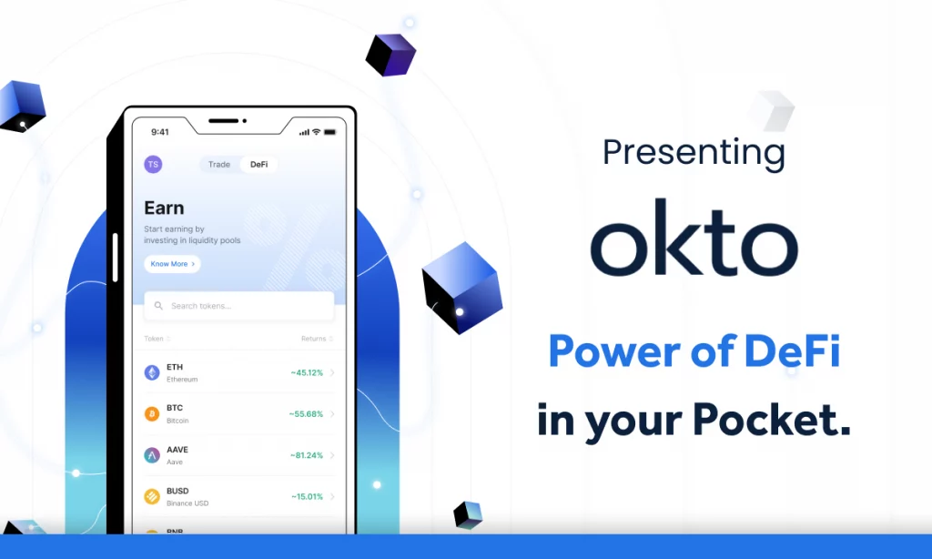 CoinDCX launches DeFi app Okto