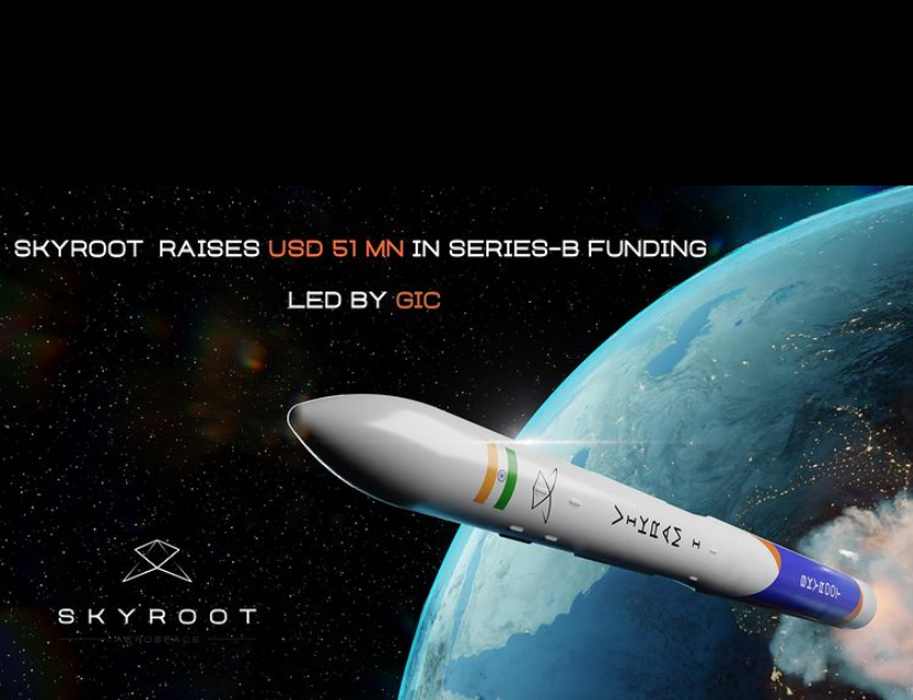 India’s Skyroot Aerospace gets over $50 million funding from Singapore’s GIC