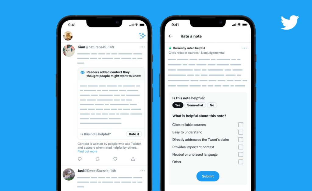 Twitter Community Notes feature begins to roll out globally