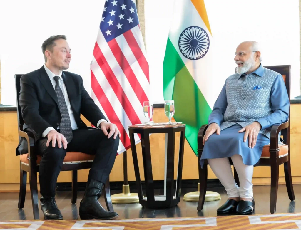 Musk meets PM Modi; Says Tesla to soon make its debut in Indian market