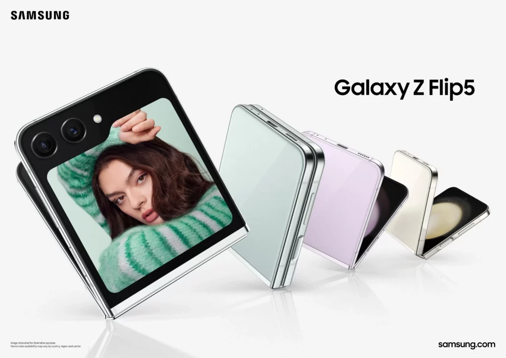 Samsung Galaxy Unpacked: Galaxy Z Flip5 unveiled for $999