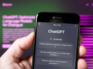 ChatGPT voice/image features