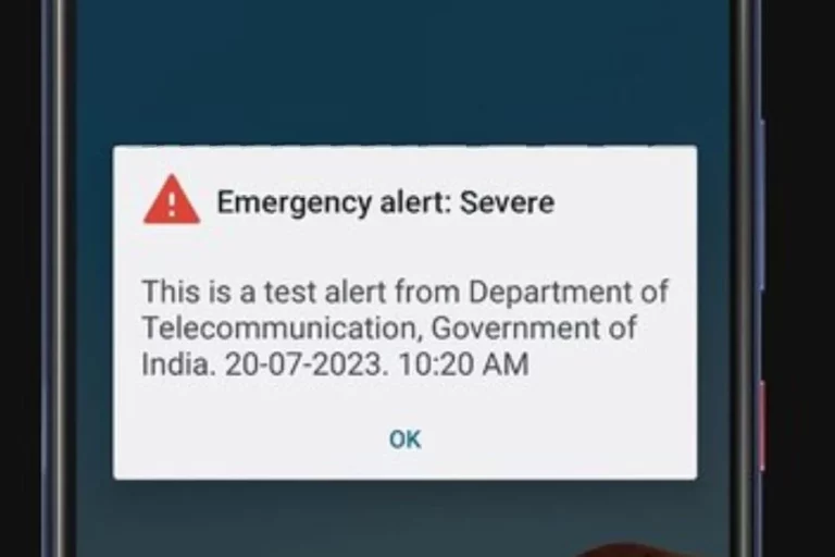 Emergency alert GOI