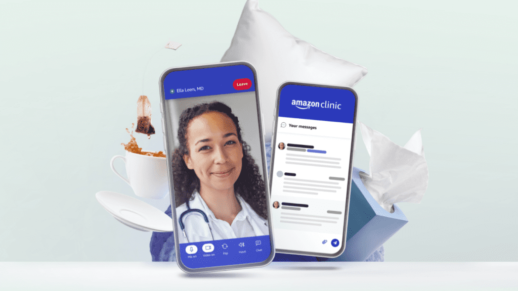 Amazon’s Virtual Health Clinic expands services to treat cough and flu