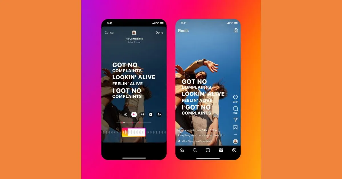 Instagram adds song display lyrics in Reels: Here’s how to do it