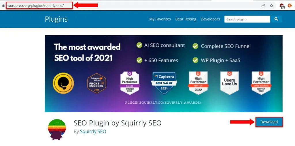 Squirrly SEO Awards