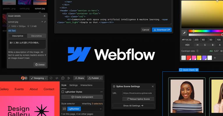 Webflow Designing
