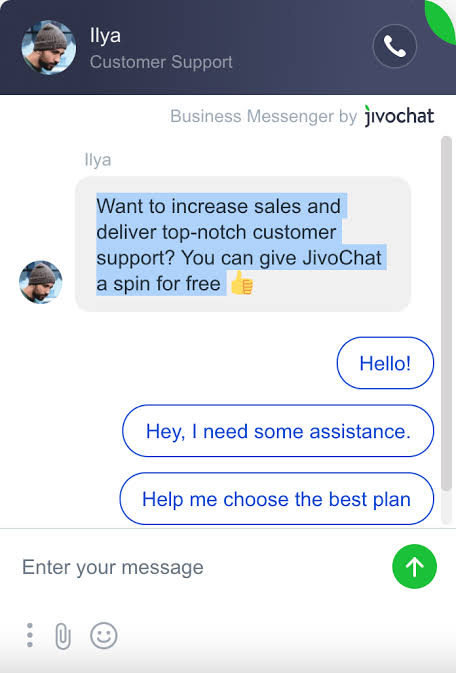 JivoChat Customer Support